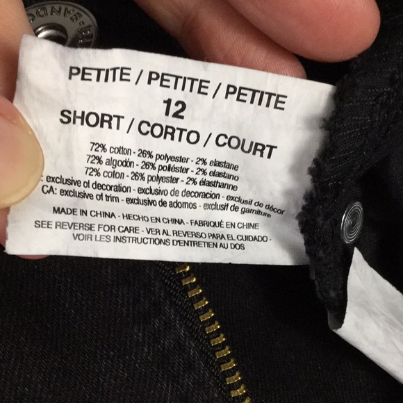 Bandolino “mandie” black straight-leg jeans - Picture 6 of 7